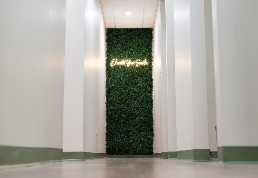 Elevate Your Smile Dental Sign Tampa