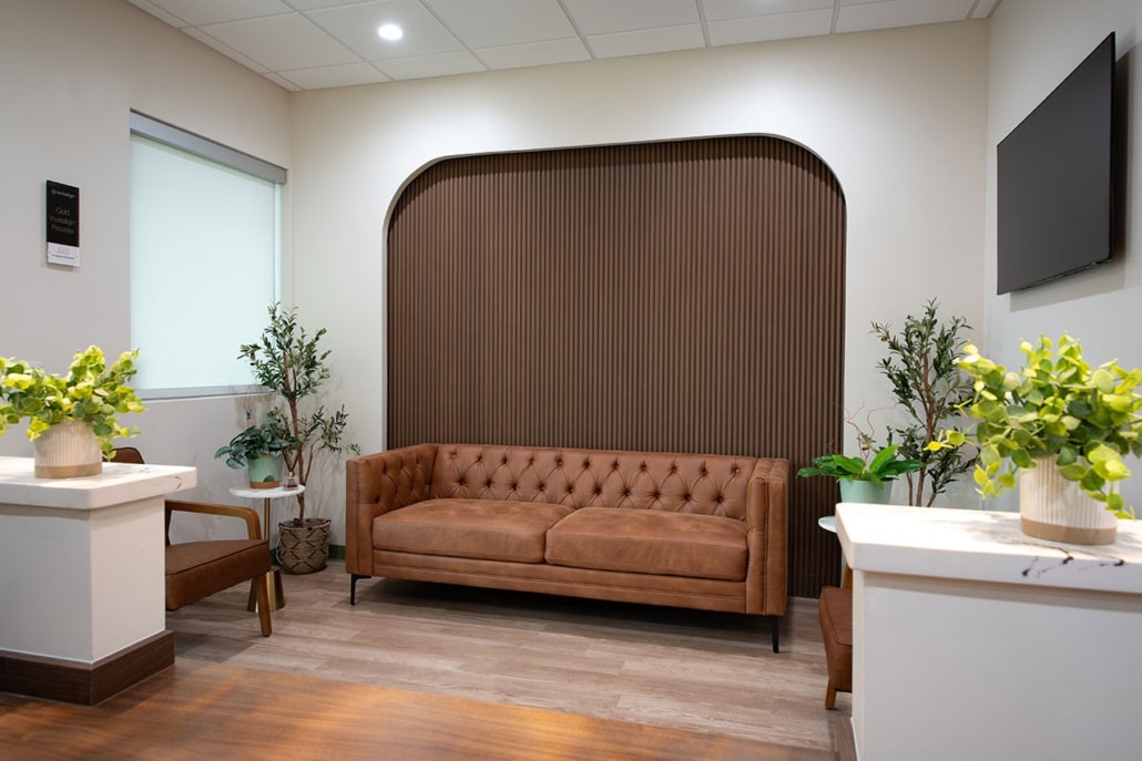 Patient Waiting Area – Elevate Smiles Dental Tampa