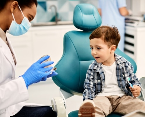 child dentist visit
